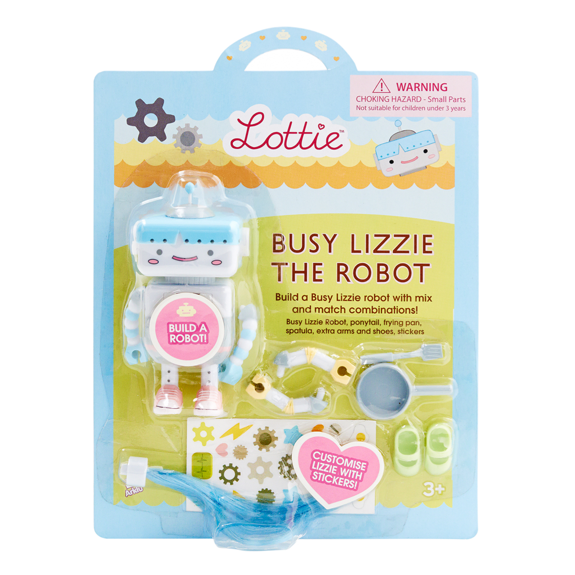 Busy lizzie doll