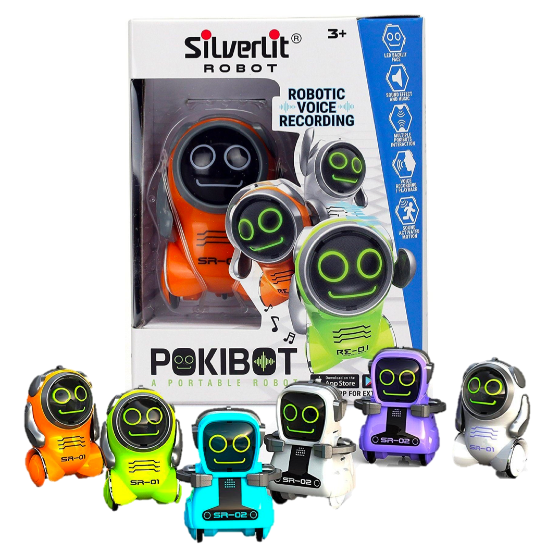 T Kemi rense SilverLit - Pokibot Robot - Pandemonium