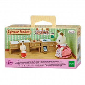 sylvanian families classic antique bed