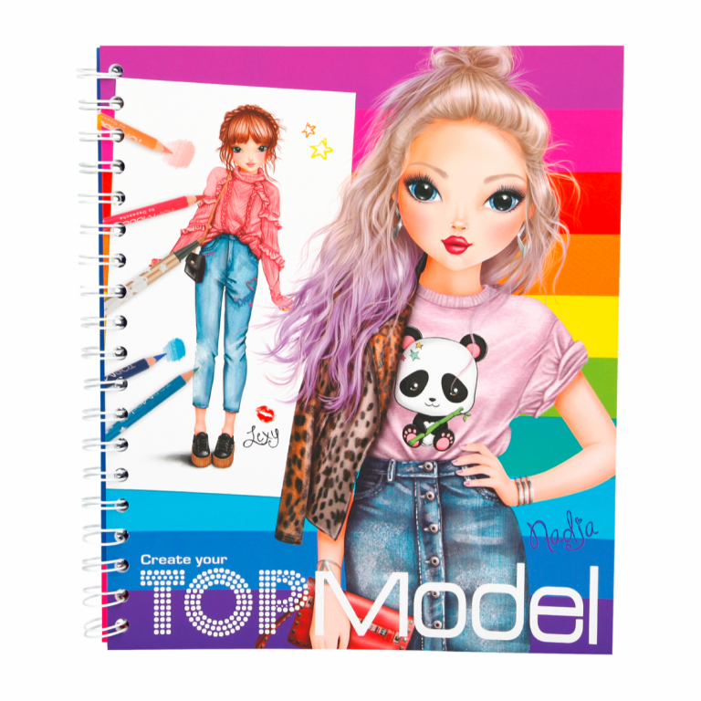 TOP Model - Create Your TOP Model Colouring Book - Pandemonium